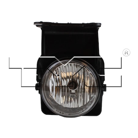 Tyc Fog Light Assembly, 19-5542-90 19-5542-90